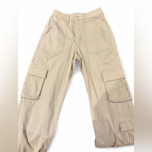 Hollister Women's Beige Cargo Pants